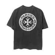 Punch Drunk Parties Hurt Logo Garment Dyed Tee Charcoal