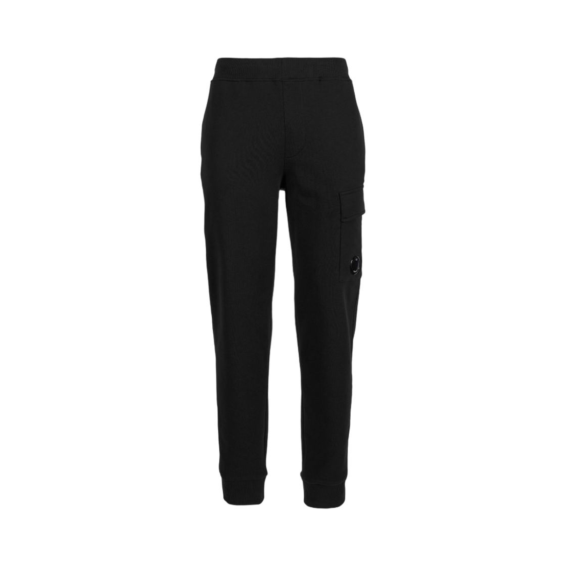 C.P. 컴퍼니 다이애그널 레이즈드 플리스 스웨트팬츠 블랙 - 22FW(C.P. Company Diagonal Raised Fleece Sweatpants Black - 22FW)