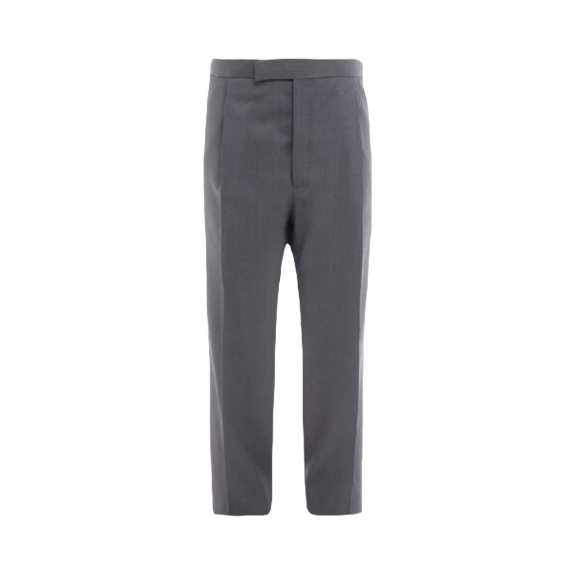 톰브라운 울 피케 수팅 싱글 플리츠 트라우저 미디움 그레이(Thom Browne Wool Pique Suiting Single Pleat Trouser Medium Grey) - 1