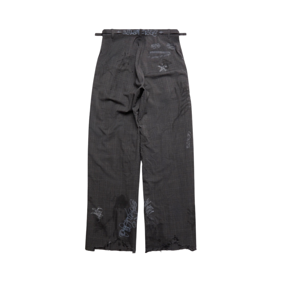 パンツ 23ss balenciaga graffiti tailored pants 23ss balenciaga graffiti tailored pants
