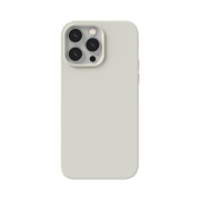 SINJIMORU MagSafe Soft Grip Silicone iPhone 17/16/15/14/13/12 Mini Plus Pro Max Case Light Gray