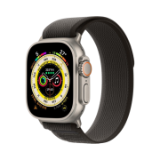 Apple Watch Ultra 49mm Titanium Case with Trail Loop S/M Black Gray (Korean Ver.)