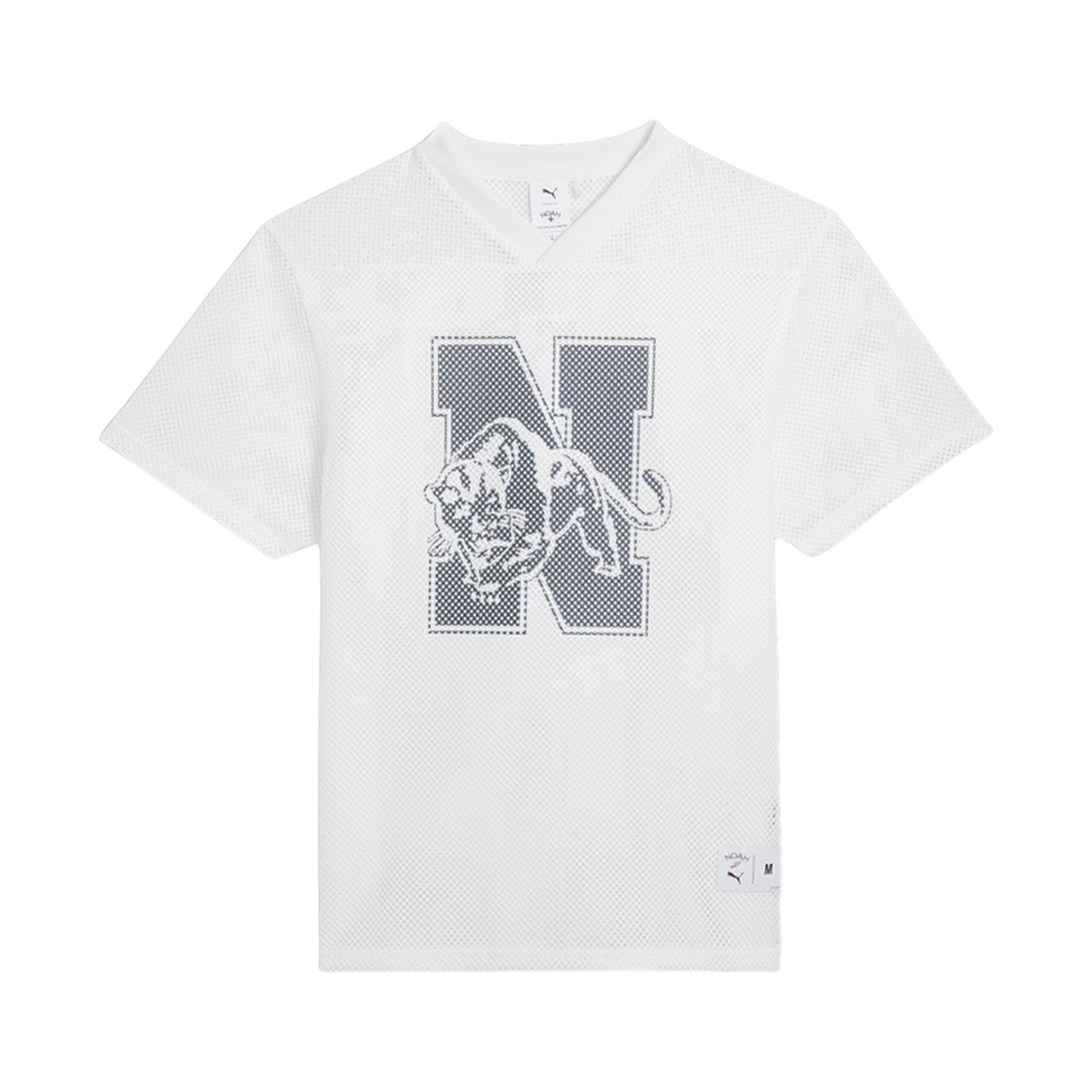 푸마 x 노아 메쉬 프랙티스 탑 화이트(Puma x Noah Mesh Practice Top White) - 1