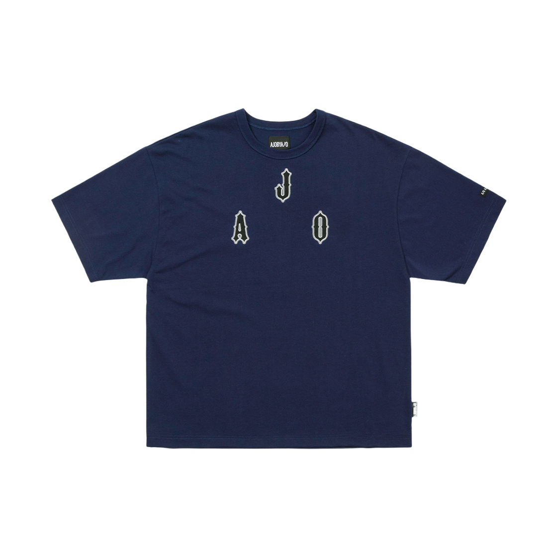아조바이아조 다이아몬드 로고 티셔츠 네이비