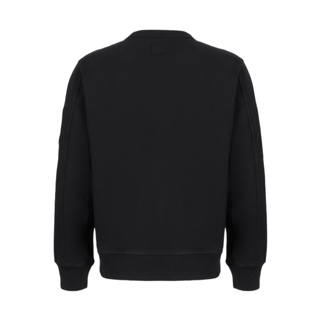 (키즈) C.P. 컴퍼니 U16 라이트 플리스 스웨트셔츠 블랙 - 23SS((Kids) C.P. Company U16 Light Fleece Sweatshirt Black - 23SS) - 2