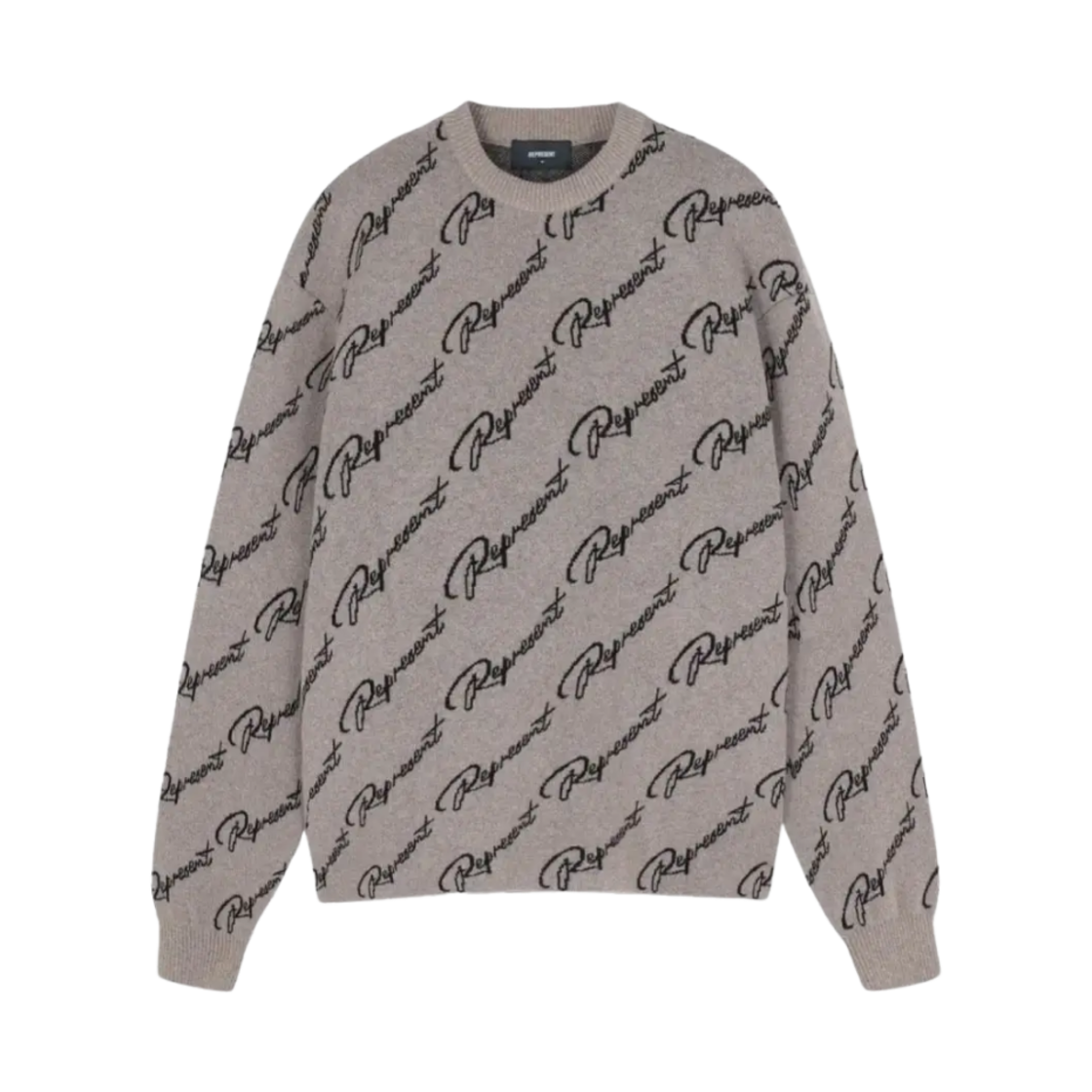 리프리젠트 니트웨어 베이지 브라운(Represent Knitwear Beige Brown)
