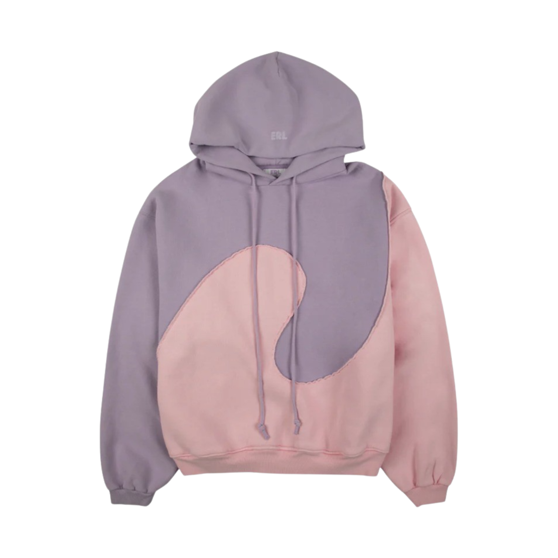ERL 웨이브 후드 니트 퍼플 핑크(ERL Wave Hoodie Purple Pink)