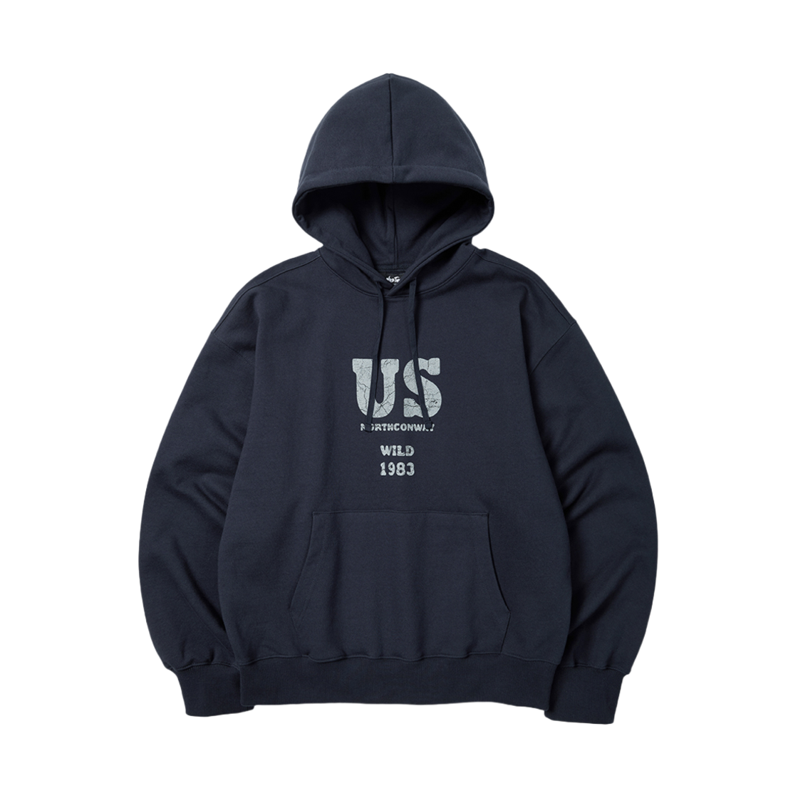 와일드띵스 빈티지 후드(U.S WILD) 슬레이트 블루