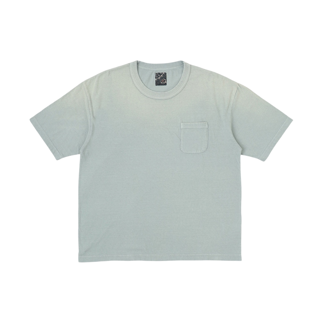 0223905010012 Visvim Amplus T-Shirt S/S DMGD Green - 23SS