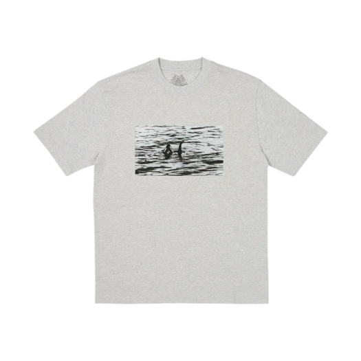 Palace Nessie T-Shirt Grey Marl - 23FW