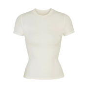 (W) Skims Cotton Jersey T-Shirt Bone