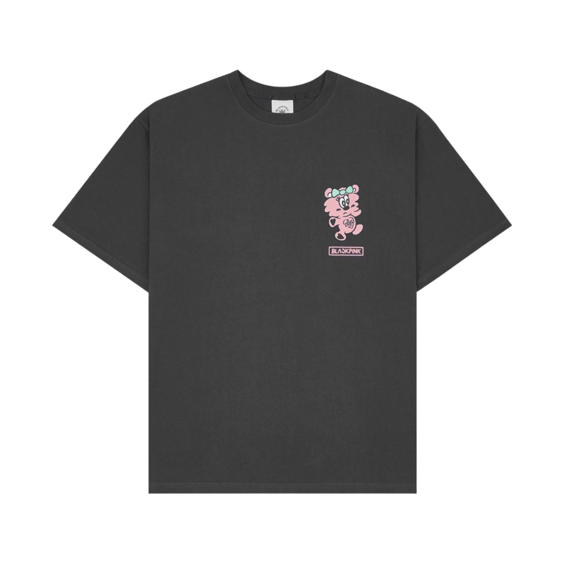 베르디 x 블랙핑크 플러시 티셔츠 블랙 | Verdy | KREAM