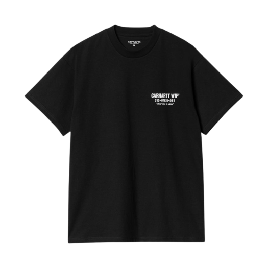 Carhartt WIP Less Troubles T-Shirt Black White