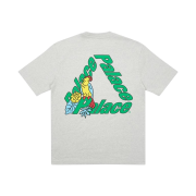 Palace Parrot Palace-3 T-Shirt Grey Marl - 20FW