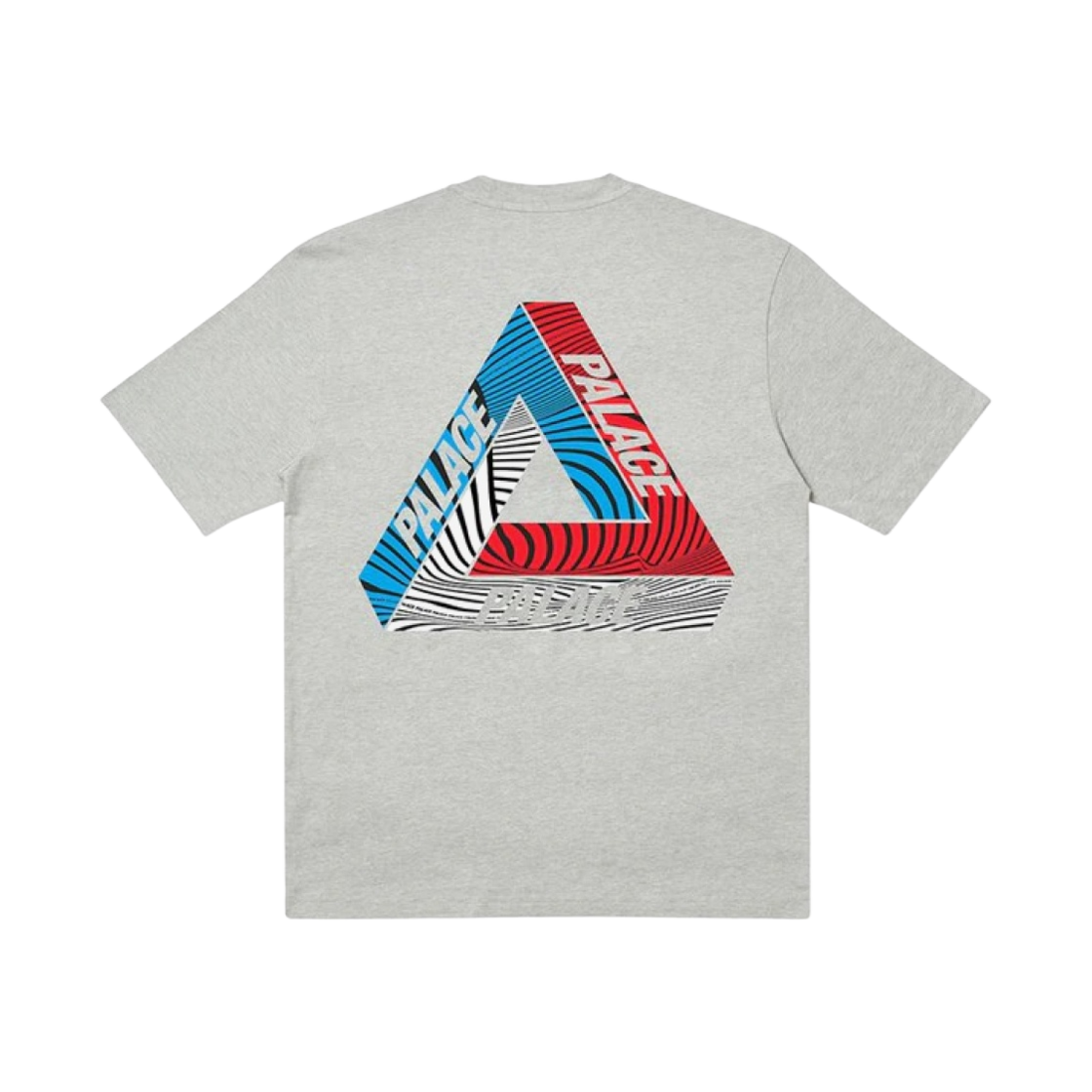 팔라스 트라이텍스 티셔츠 그레이 말 - 20SS(Palace Tri-Tex T-Shirt Grey Marl - 20SS) - 1