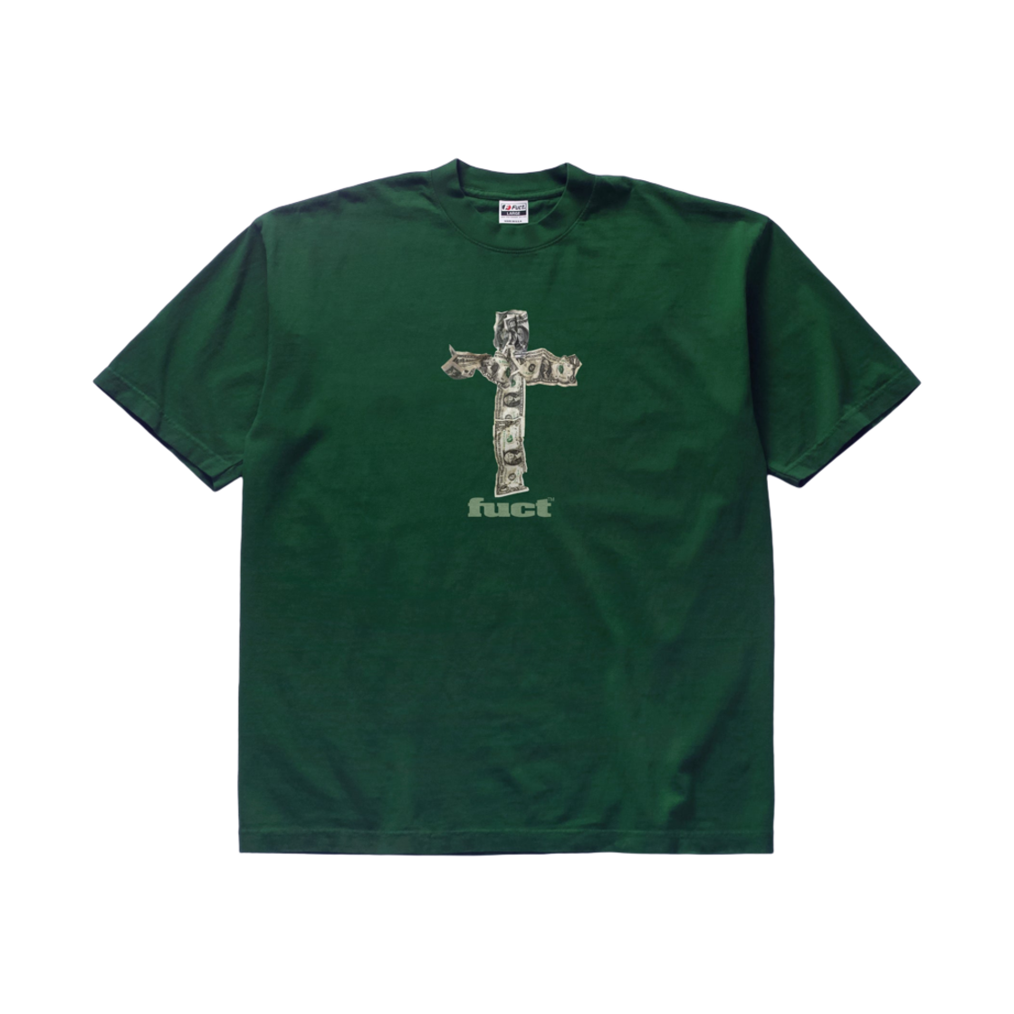 퍽트 캐쉬 크로스 티셔츠 아이비 - 24SS(Fuct Ca$h Cross T-Shirt Ivy - 24SS)
