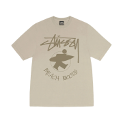 Stussy Beach Roots Pigment Dyed T-Shirt Khaki