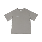 Optimistic Runners Recycled T-Shirt Asphalt Grey