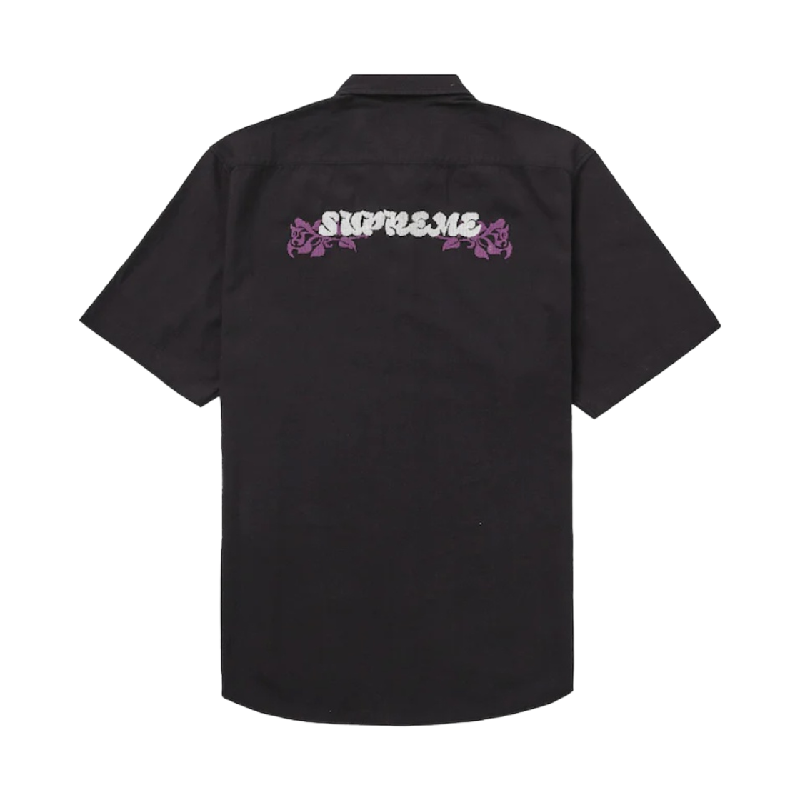 슈프림 니들포인트 숏슬리브 셔츠 블랙 - 23SS(Supreme Needlepoint S/S Shirt Black - 23SS) - 2