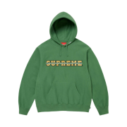 Supreme Collegiate Acronym Hooded Sweatshirt Dusty Green - 24FW