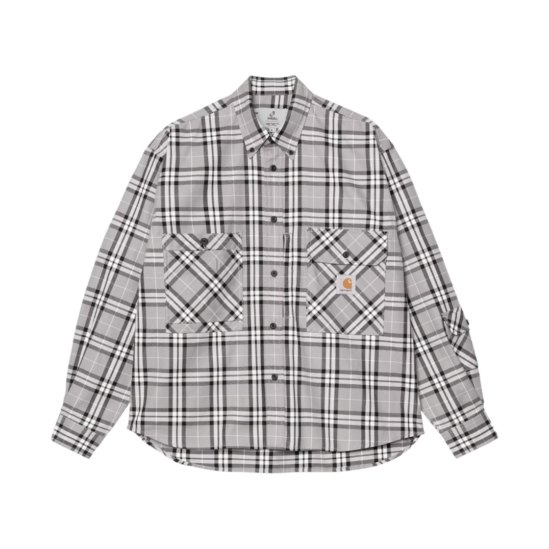 칼하트 WIP x 인빈시블 롱슬리브 워크 셔츠 맥스 블랙(Carhartt WIP x Invincible L/S Work Shirt Max Black)