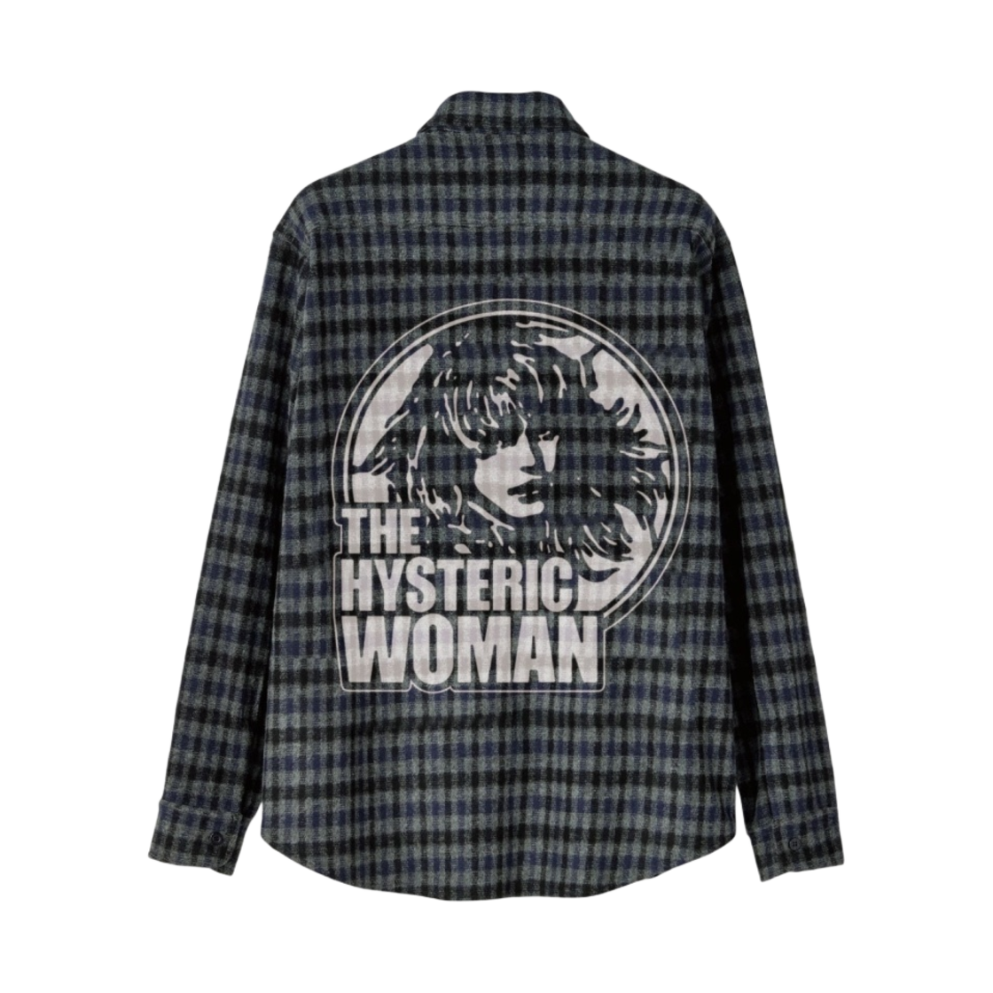 히스테릭 글래머 더 히스테릭 우먼 워크 셔츠 네이비(Hysteric Glamour The Hysteric Woman Work Shirt Navy) - 1