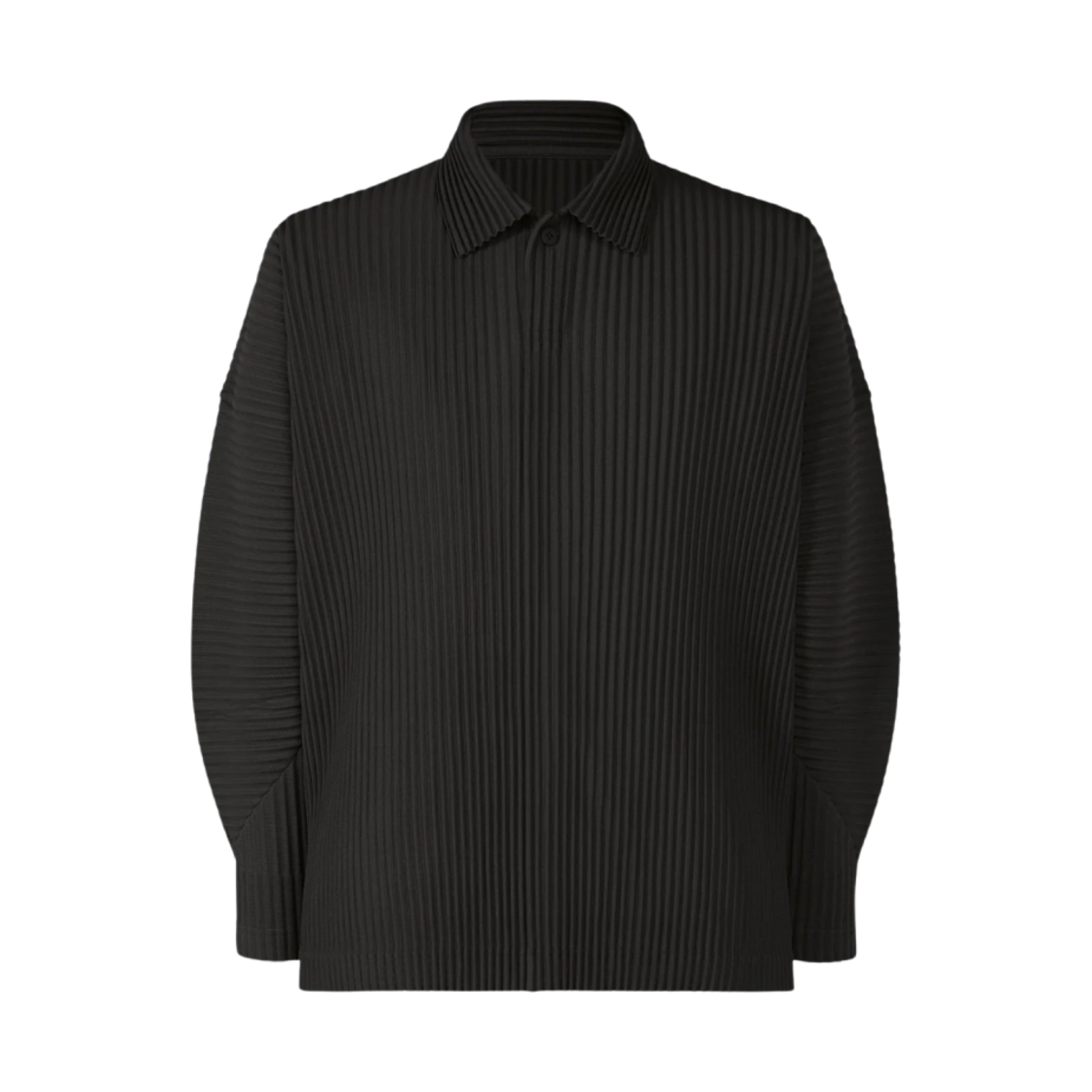HP48/HP43-JM118-15 Homme Plisse Issey Miyake MC October Polo Black