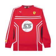 Puma x Ferrari x Joshua Vides Mesh Crew Red White
