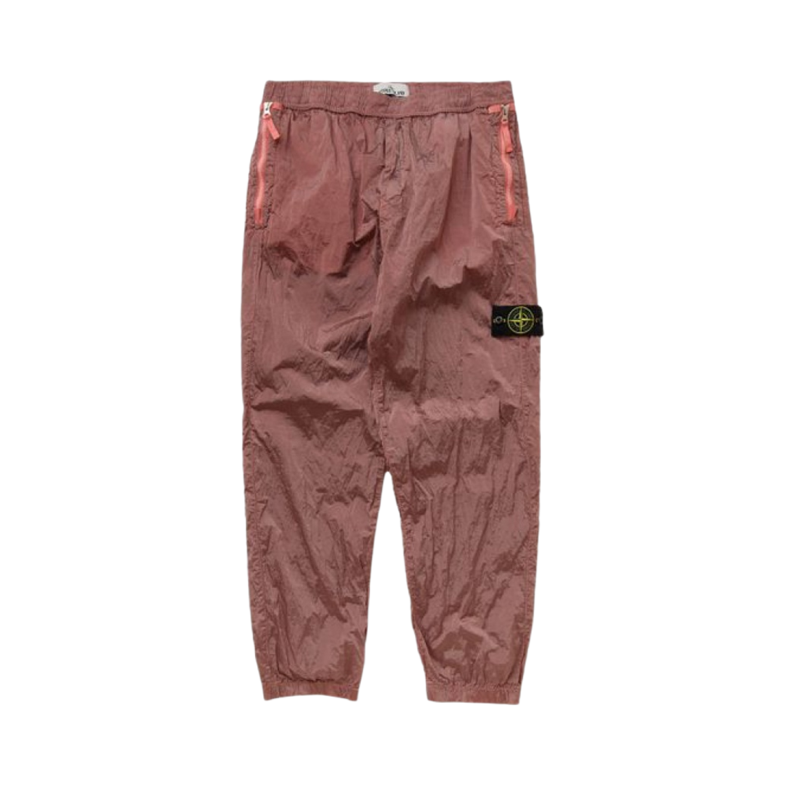 스톤 아일랜드 31019 나일론 메탈 에코닐 재생 나일론 팬츠 핑크- 23SS(Stone Island 31019 Nylon Metal in Econyl Regenerated Nylon Pants Pink - 23SS) - 1
