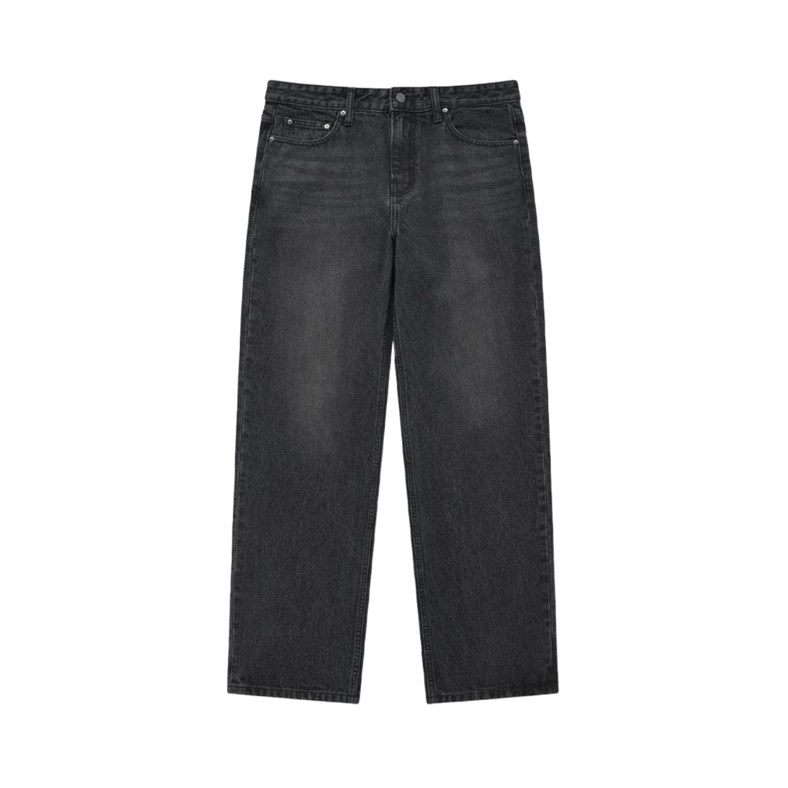 커버낫 레귤러 데님 팬츠 블랙(Covernat Regular Denim Pants Black) - 1