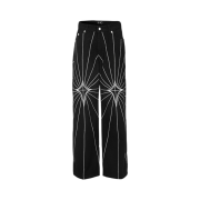 Thug Club Chain Stitch Denim Pants Black