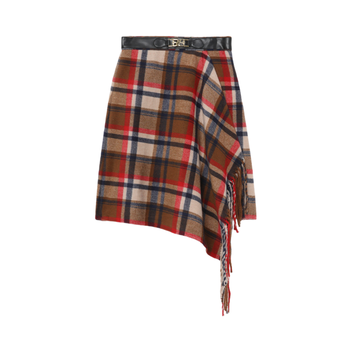 (W) 베이프 스카프 스커트 베이지((W) BAPE Scarf Skirt Beige) - 1
