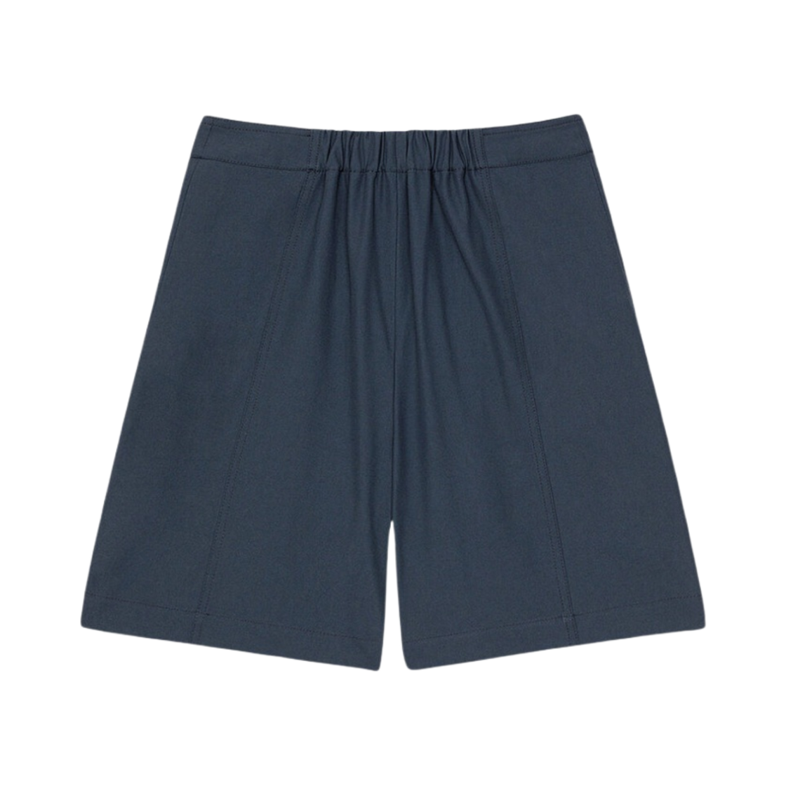 (W) 겐조 하이 웨이스트 쇼츠 미드나잇 블루((W) Kenzo High Waisted Shorts Midnight Blue) - 2
