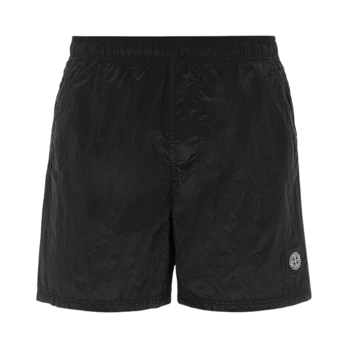 스톤 아일랜드 B0943 나일론 메탈 스위밍 트렁크 블랙 - 23SS(Stone Island B0943 Nylon Metal Swimming Trunk Black - 23SS)