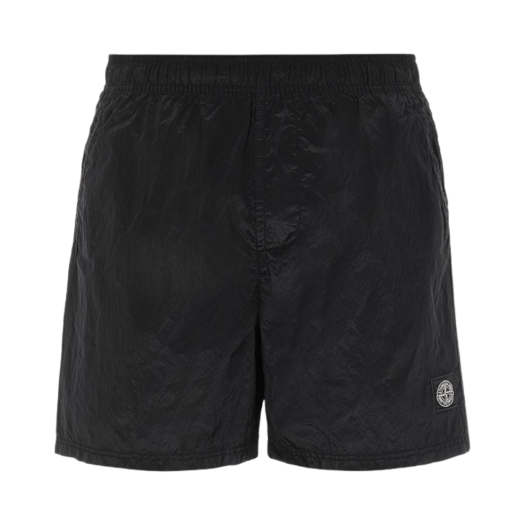 Stone Island B0943 Nylon Metal Swimming Trunk Black - 23SS