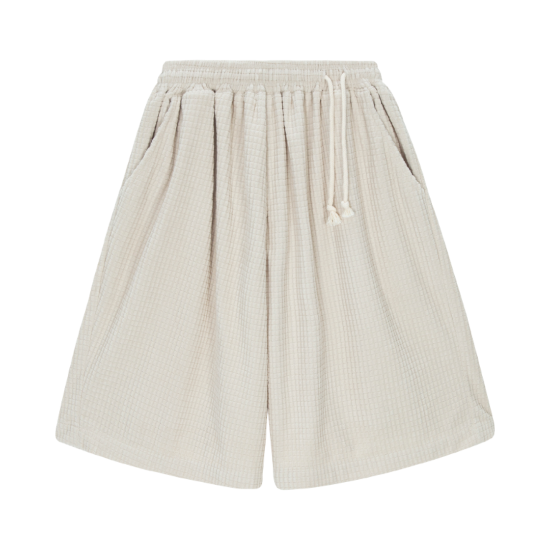 HR25SUMMER17 Hono Report Easy Half Pants Beige