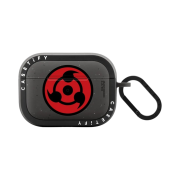 Casetify x Naruto Sharingan AirPods Pro 1st/2nd Gen Ultra Impact Case Matt Charcoal