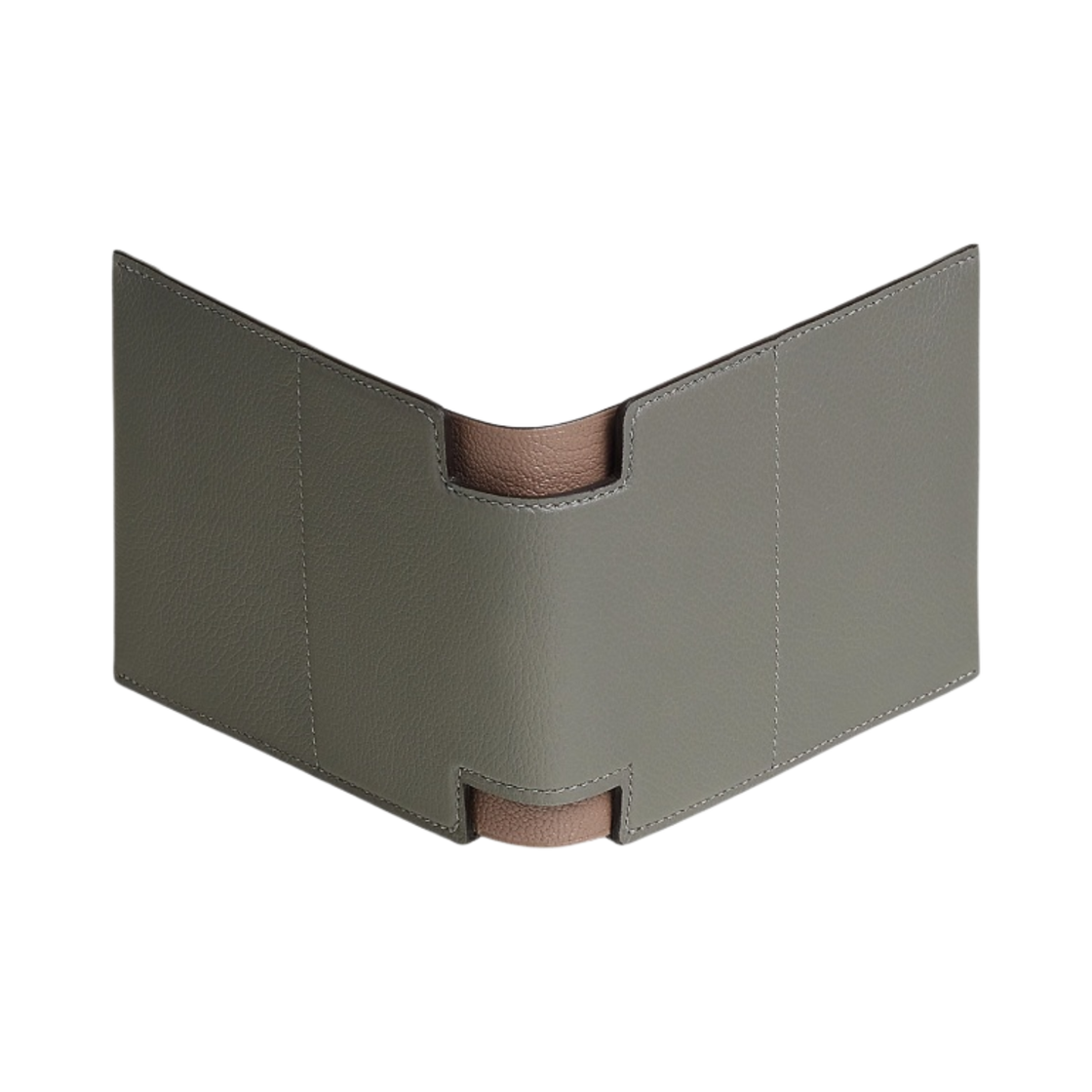 에르메스 오픈 24 컴팩트 지갑 에버컬러 미조레 고트스킨 & 그리 메이어 에뚜쁘(Hermes Open 24 Compact Wallet Evercolor Mysore Goatskin & Gris Meyer Etoupe) - 3
