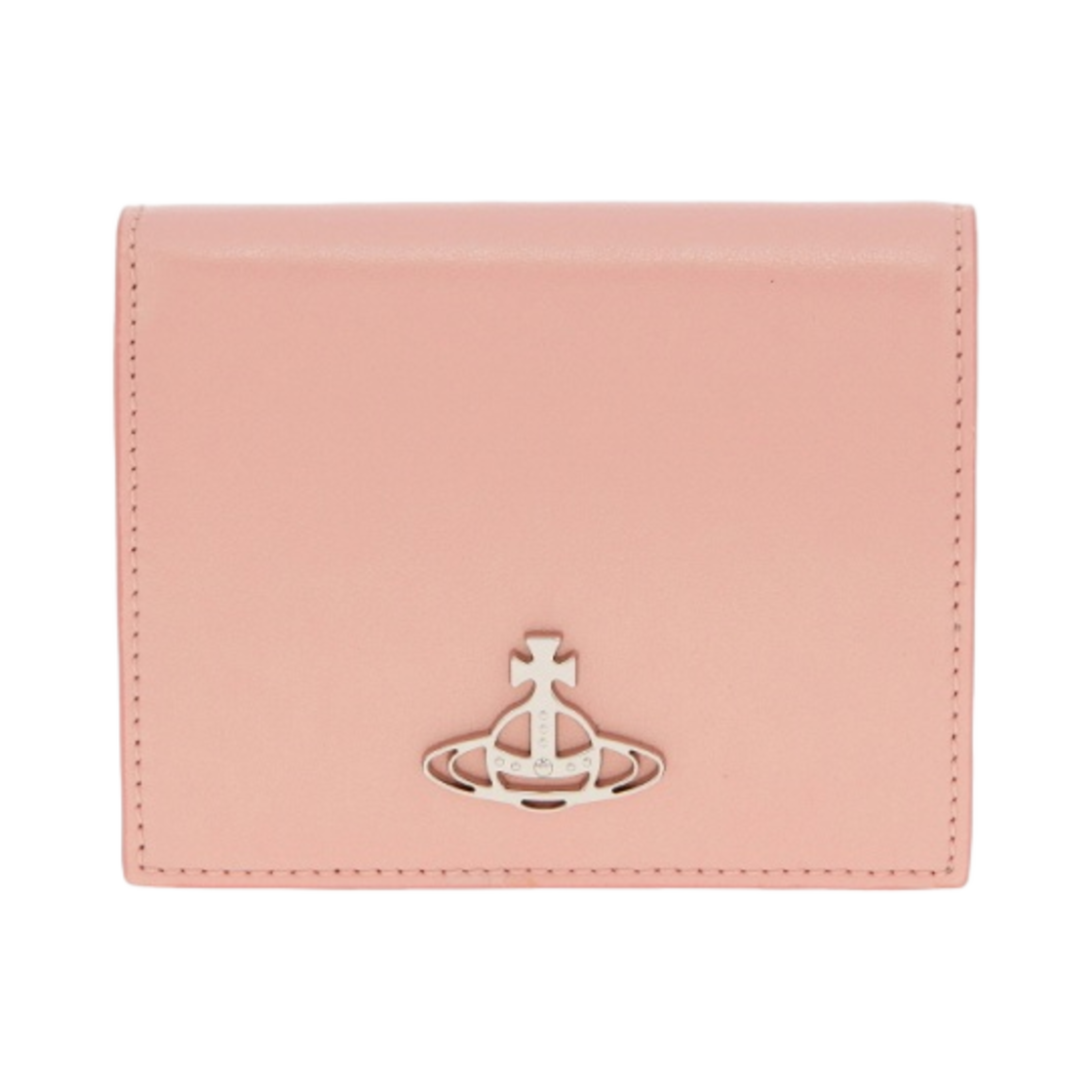 비비안 웨스트우드 펄라이즈드 레더 빌폴드 핑크(Vivienne Westwood Pearlised Leather Billfold Pink) - 1