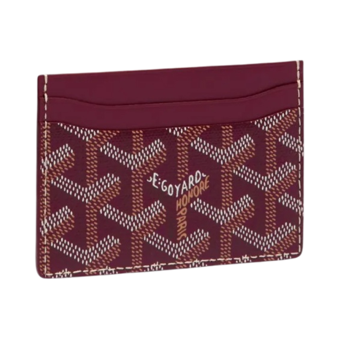 고야드 생쉴피스 카드 홀더 버건디(Goyard Saint Sulpice Card Holder Burgundy)