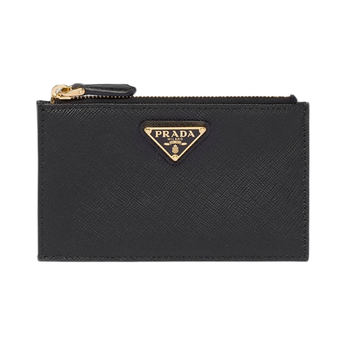 프라다 사피아노 레더 카드 홀더 블랙(Prada Saffiano Leather Card Holder Black)