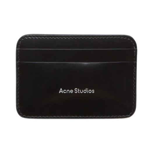 CG0262-900 Acne Studios Leather Card Holder Black