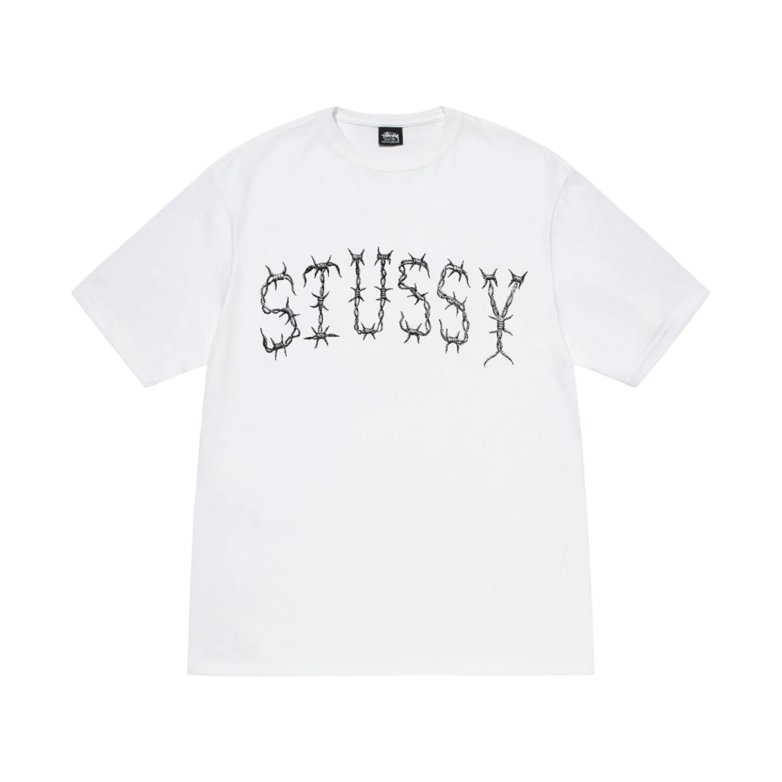 스투시 바브 티셔츠 화이트(Stussy Barb T-Shirt White) - 2