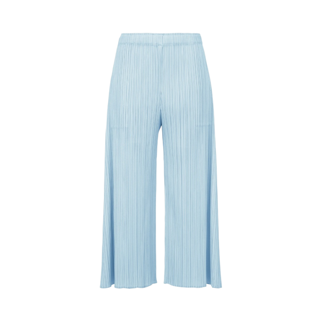 (W) 플리츠 플리즈 이세이 미야케 MC 준 팬츠 페일 블루((W) Pleats Please Issey Miyake MC June Pants Pale Blue) - 1