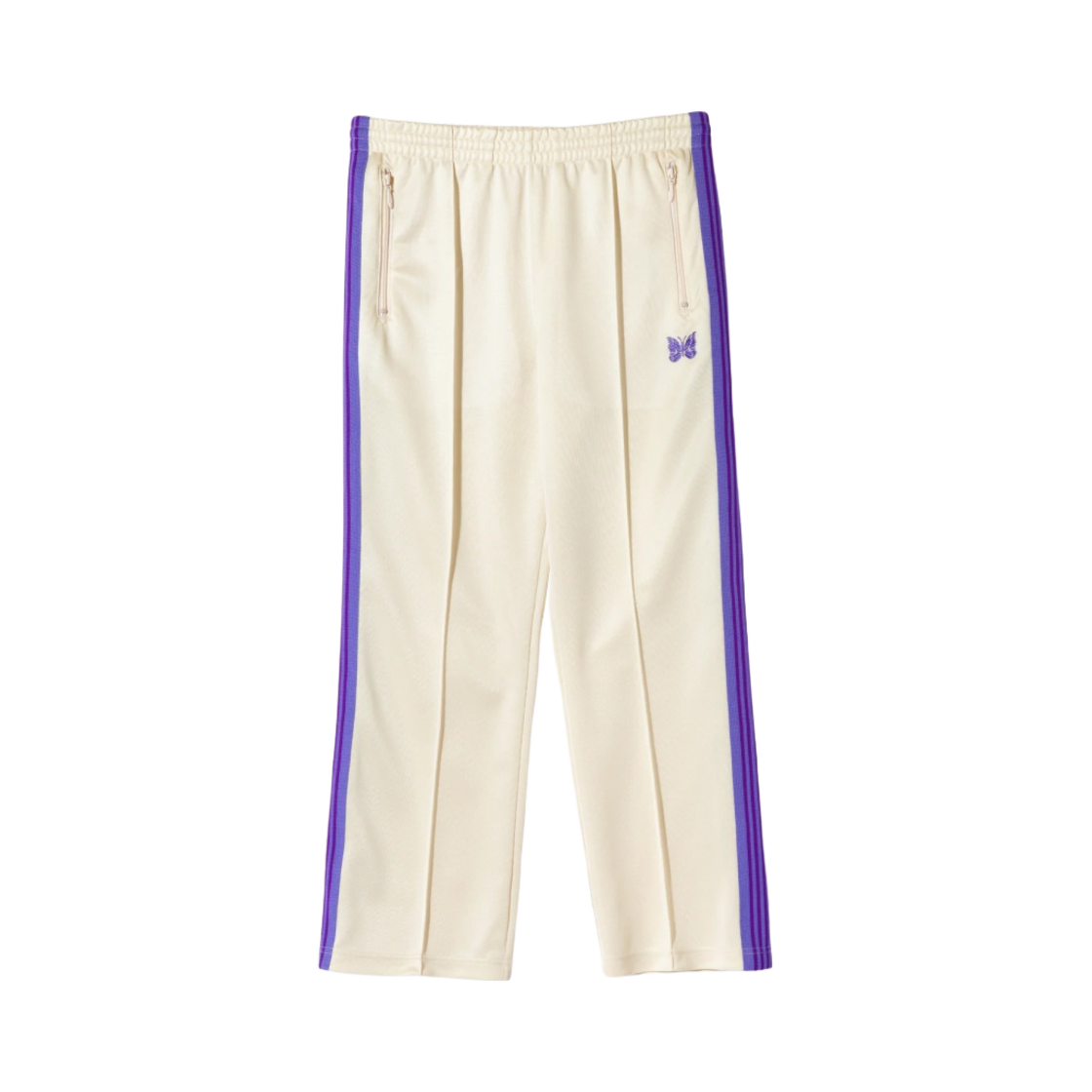 니들스 스트레이트 트랙 팬츠 폴리 스무스 아이보리