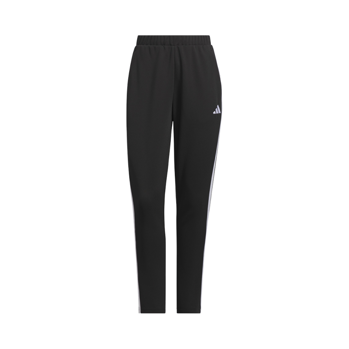 JW9789 (W) Adidas 3S Regul Fit Double Knit Track Pants Black White - KR Sizing