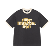 Stussy Heavy Jersey Sport T-Shirt Black