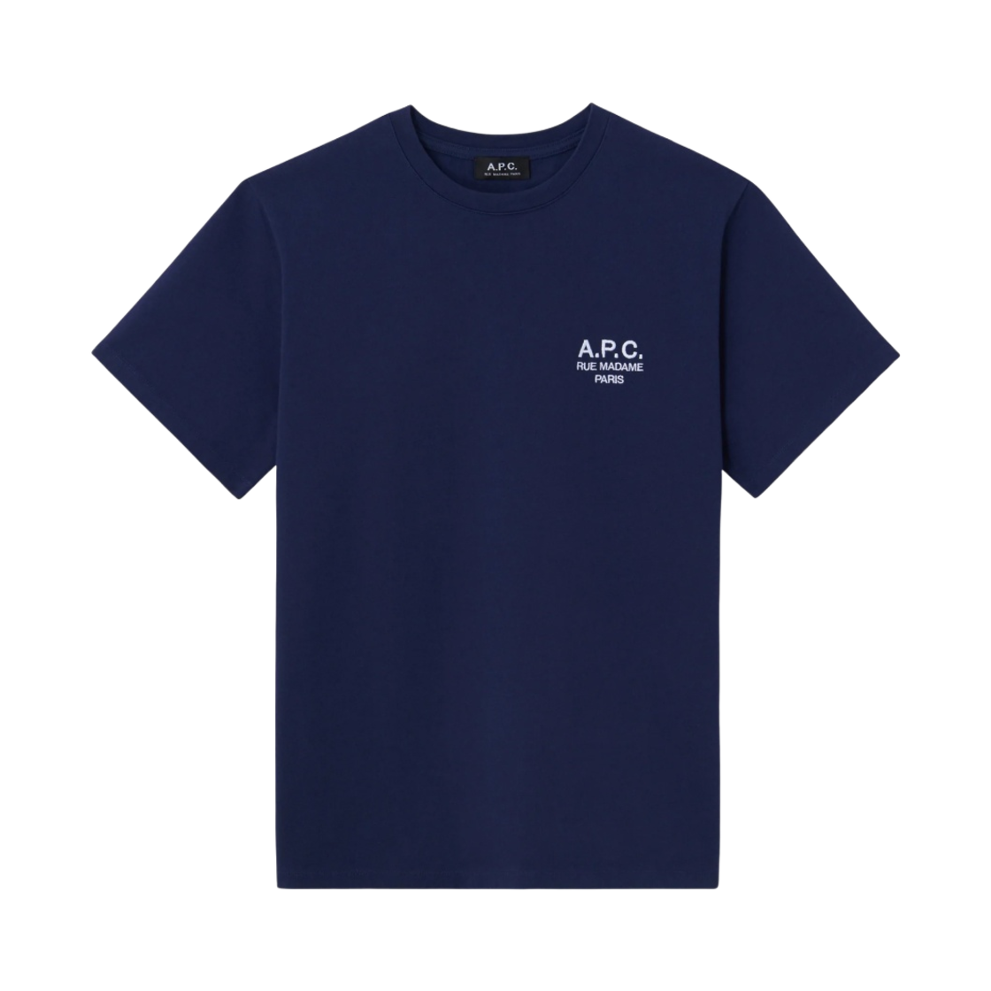 COEZC-H26840-IAK A.P.C. Raymond T-Shirt Dark Navy - 대표 이미지 #1