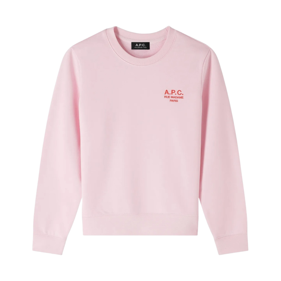 COEZD-F27700-TFE (W) A.P.C. Skye Sweatshirt Red Pink