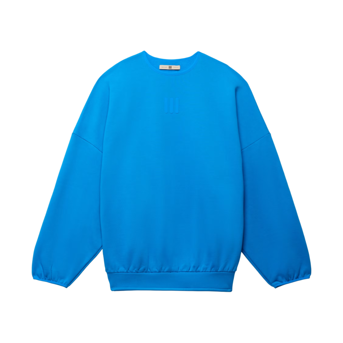 IW8921 Adidas x Fear of God Athletics Crewneck Blue Rush - KR Sizing